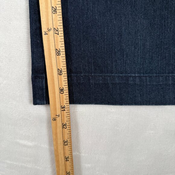 Talbots Heritage Jeans Women Size 16 33 Boot Cut High Rise Cotton Blend Denim - Picture 2 of 10